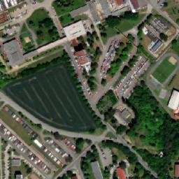 Satellite imagery of [Chrudim] factory chimney, CZ