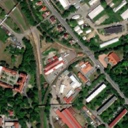 Satellite imagery of [Chrudim] factory chimney, CZ
