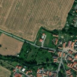 Satellite imagery of [Chroustovice] church t., CZ