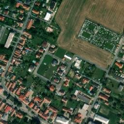 Satellite imagery of [Chroustovice] church t., CZ