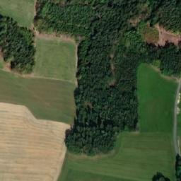 Satellite imagery of Mariánská hora [Horní Čermná] church t., CZ