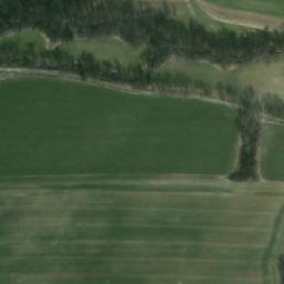 Satellite imagery of [Velké Heraltice-Košetice] church t., CZ
