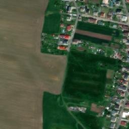 Satellite imagery of [Štěpánkovice] church t., CZ