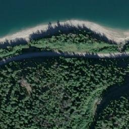 Satellite imagery of Caribou Point, CA