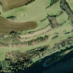 Satellite imagery of [Tetín] church sanctus t., CZ