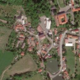 Satellite imagery of [Zásmuky] monastery church sanctus t., CZ