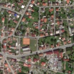 Satellite imagery of [Zásmuky] monastery church sanctus t., CZ