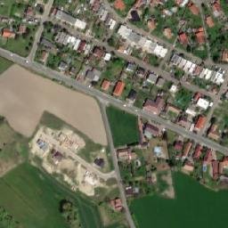 Satellite imagery of [Chrudim] cemetery church t., CZ
