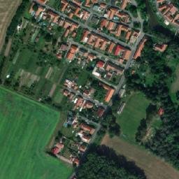 Satellite imagery of [Chroustovice] church t., CZ