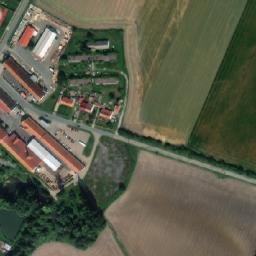 Satellite imagery of [Chroustovice] church t., CZ