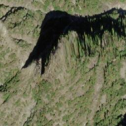 Satellite imagery of Horseshoe Mountain, CA