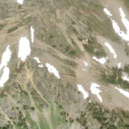 Satellite imagery of Gentian Pass, CA