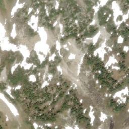 Satellite imagery of Gentian Pass, CA