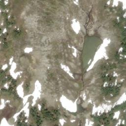 Satellite imagery of Gentian Pass, CA