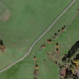 Satellite imagery of [Ovesné Kladruby] church t., CZ