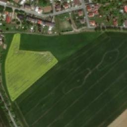 Satellite imagery of [Suchdol u Kutné Hory] church t., CZ