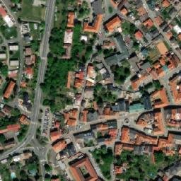 Satellite imagery of Jesuit college [Kutná Hora] south t., CZ