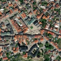 Satellite imagery of Jesuit college [Kutná Hora] south t., CZ