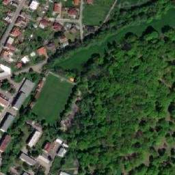 Satellite imagery of [Heřmanův Městec] church t., CZ