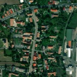 Satellite imagery of [Kočí] church t., CZ