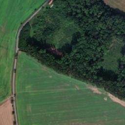 Satellite imagery of [Chroustovice] church t., CZ