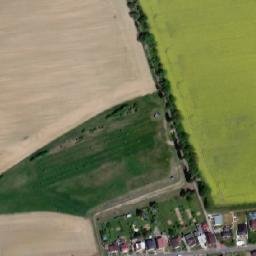 Satellite imagery of [Vřesina u Opavy] church t., CZ