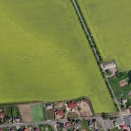 Satellite imagery of [Vřesina u Opavy] church t., CZ