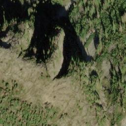 Satellite imagery of Horseshoe Mountain, CA