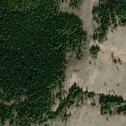 Satellite imagery of Cow Juicer Pass, CA
