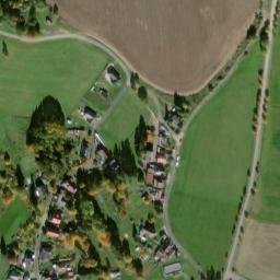 Satellite imagery of [Tři Sekery u Tachova] church t., CZ