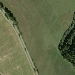 Satellite imagery of [Úterý] cemetery church sanctus t., CZ