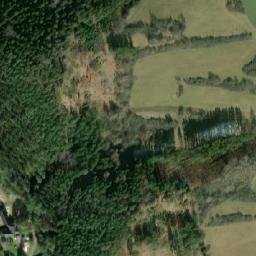 Satellite imagery of [Úterý] cemetery church sanctus t., CZ