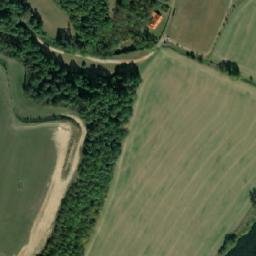 Satellite imagery of Dolany [Hlince] church sanctus t., CZ