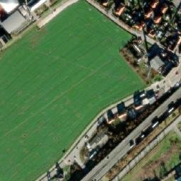 Satellite imagery of [Králův Dvůr] factory chimney, CZ