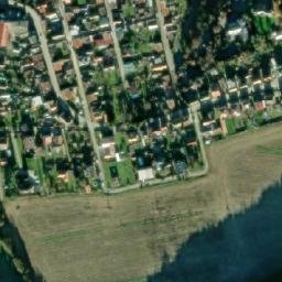 Satellite imagery of [Tetín] church sanctus t., CZ