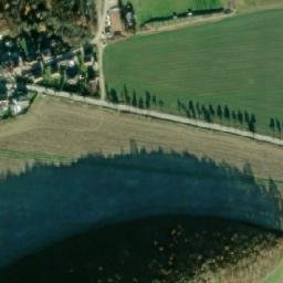 Satellite imagery of [Tetín] church sanctus t., CZ