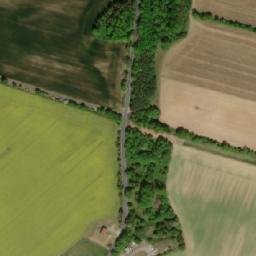 Satellite imagery of [Suchdol-Vysoká] church t., CZ