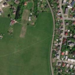 Satellite imagery of Husův sbor [Heřmanův Městec] church t., CZ