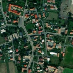 Satellite imagery of [Kočí] church t., CZ