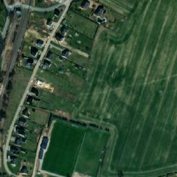 Satellite imagery of [Nový Malín] church t., CZ