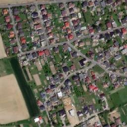 Satellite imagery of [Vřesina u Opavy] church t., CZ