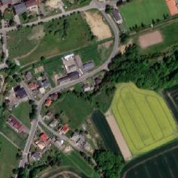Satellite imagery of [Vřesina u Opavy] church t., CZ