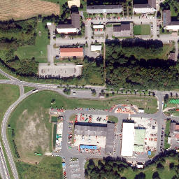 Satellite imagery of AFN-Sendemast Bitburg, DE