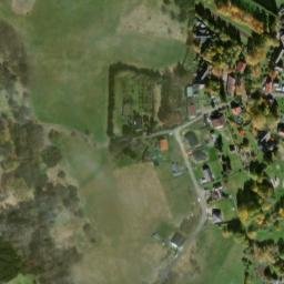 Satellite imagery of [Tři Sekery u Tachova] church t., CZ