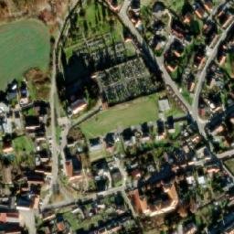 Satellite imagery of [Králův Dvůr-Počaply] church t., CZ