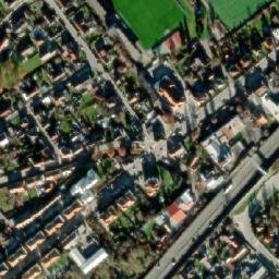 Satellite imagery of [Králův Dvůr-Počaply] church t., CZ