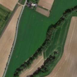 Satellite imagery of [Drahobudice] church t., CZ