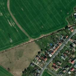 Satellite imagery of [Šumperk] former heat plant chimney, CZ