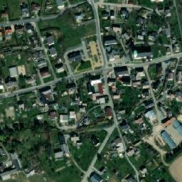Satellite imagery of [Nový Malín] church t., CZ