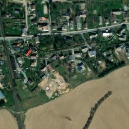 Satellite imagery of [Nový Malín] church t., CZ